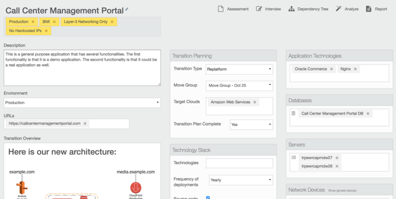 _The results of your interview are automatically populated into the application view._